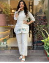 Kalaai Designer Ladies Top With Bottom Cord Set Wholesale Price In Surat
